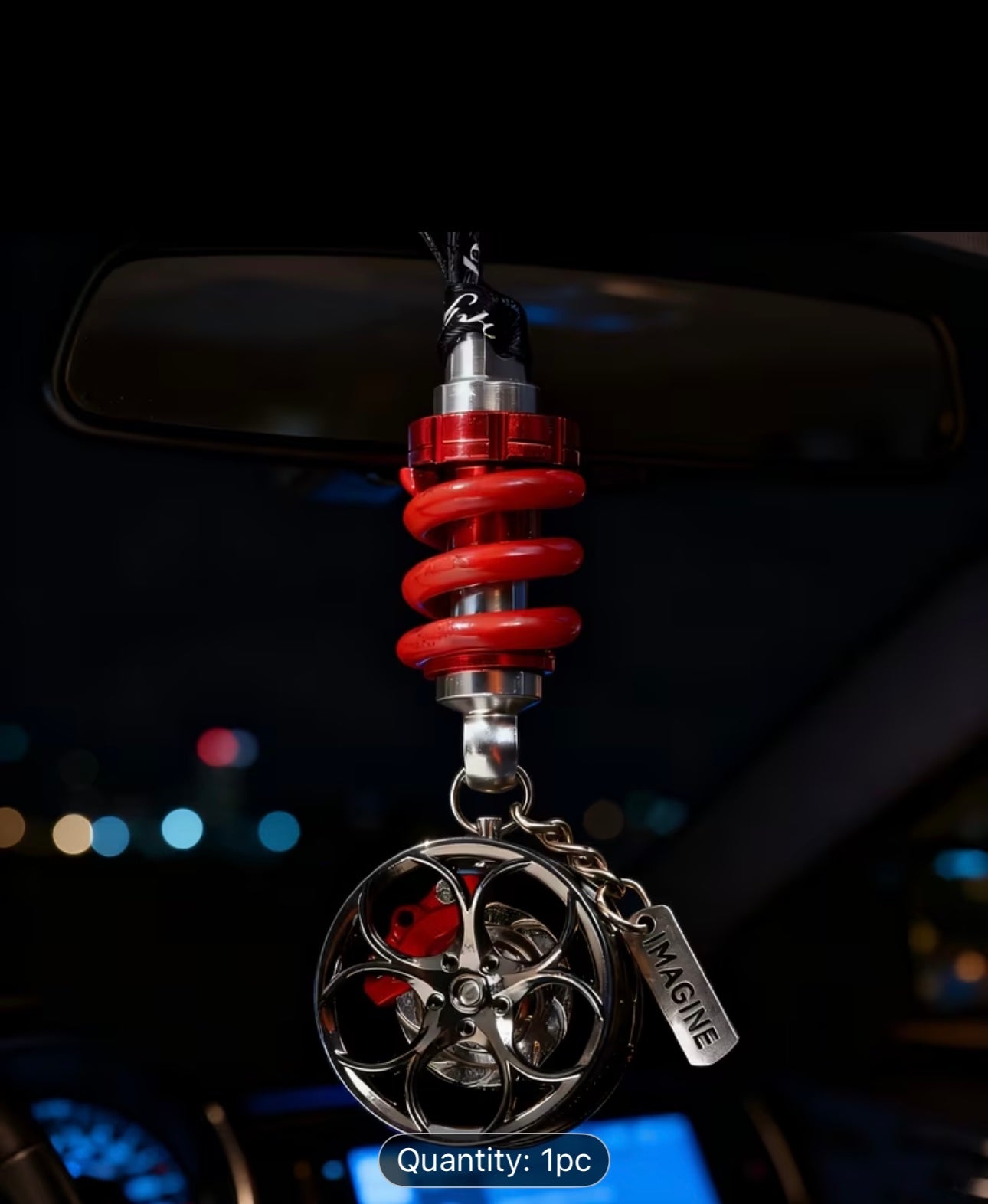 Car wheel hub brake caliper & shoch absorber